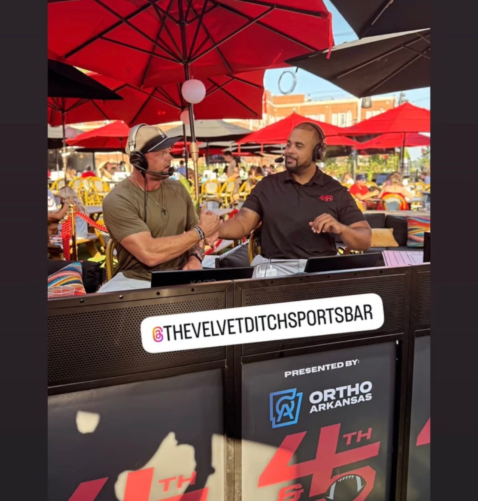 4th & Five broadcasting on the road at Ole Miss, travel powered by iDrive SWA