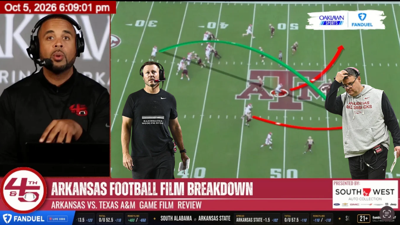 Scheme Or Execution? Breaking Down Arkansas' Offense Snap By Snap Against Texas A&M