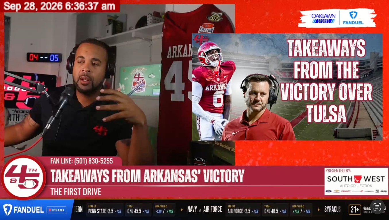 Bogle, Braylen and a Right Tackle Swap: What Stuck After Arkansas' 34-6 Win