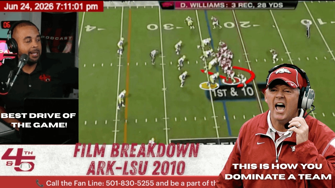 Nine Straight Runs: Inside the Drive That Beat LSU in 2010
