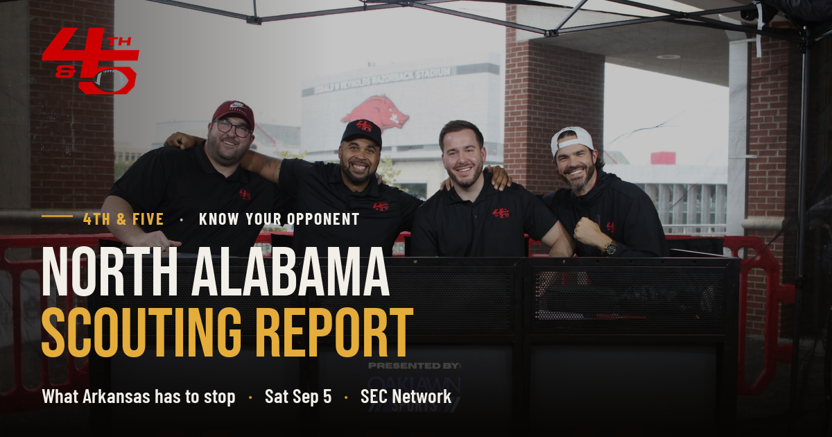 North Alabama Scouting Report: What Arkansas Actually Has To Stop In The Opener