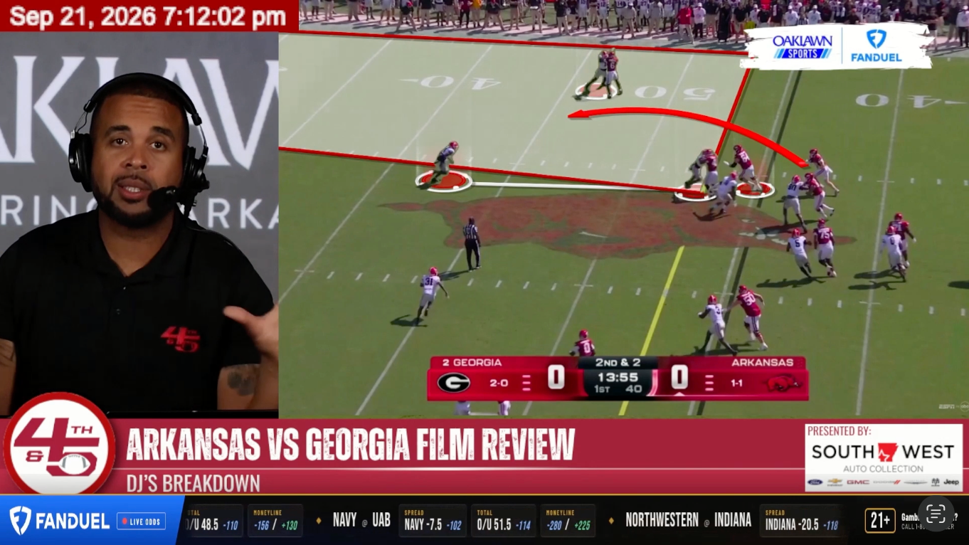 The Razorbacks' Quarterback Question Is Still Open After the Georgia Film