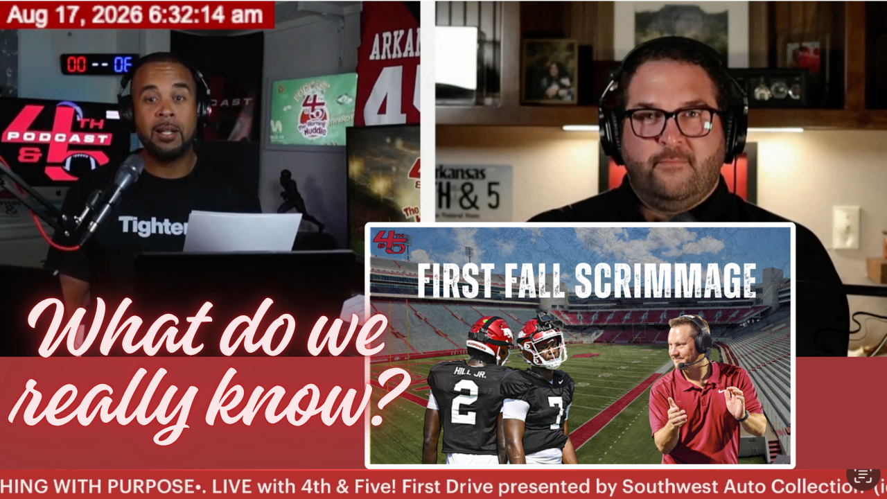 What Silverfield Actually Told You About Arkansas' First Fall Scrimmage