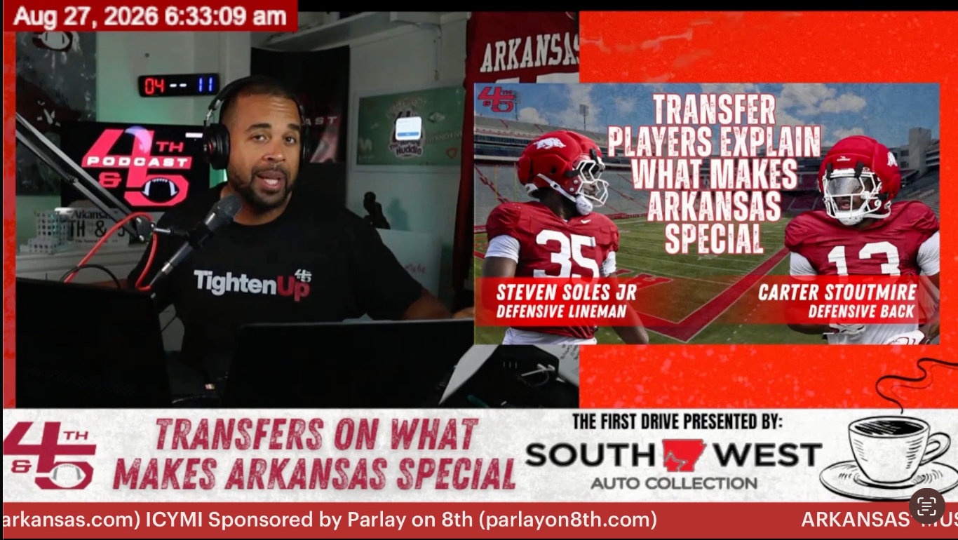 'You're Playing For The State': What Two Transfers Say Is Different At Arkansas