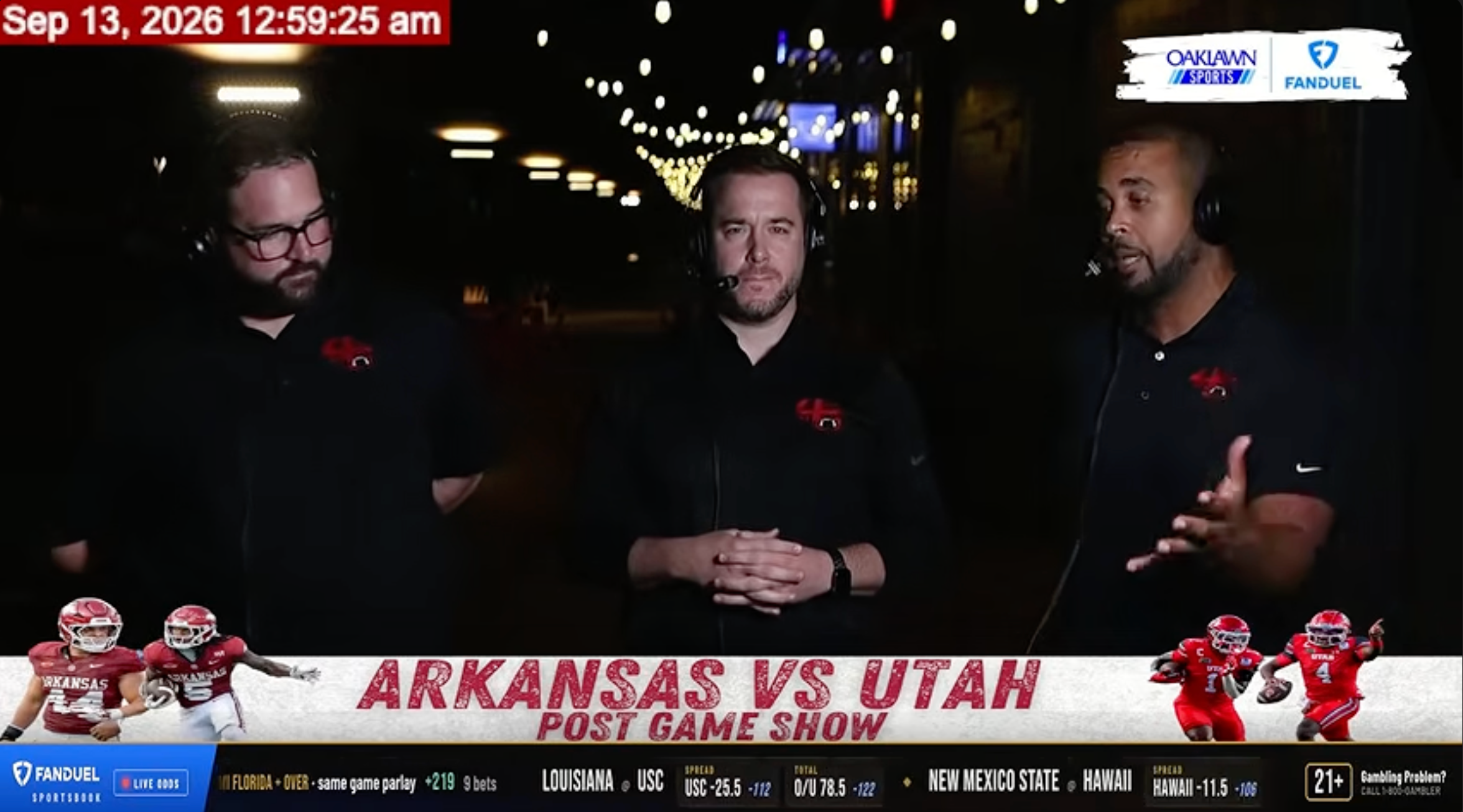 'I Was Wrong': Williams Apologizes to Utah as Arkansas' Offense Comes Apart